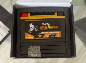 Lithium Motorcycle Battery with Smart BMS