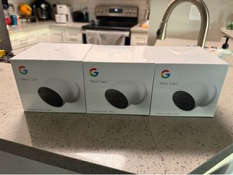 Google Nest Cameras - Outdoor and Indoor