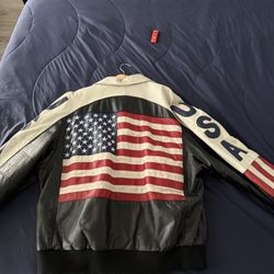 Leather USA Jacket 