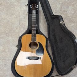 CHESBRO W601 ACOUSTIC GUITAR IN CASE