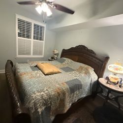King Size Bed Frame And Mattress 