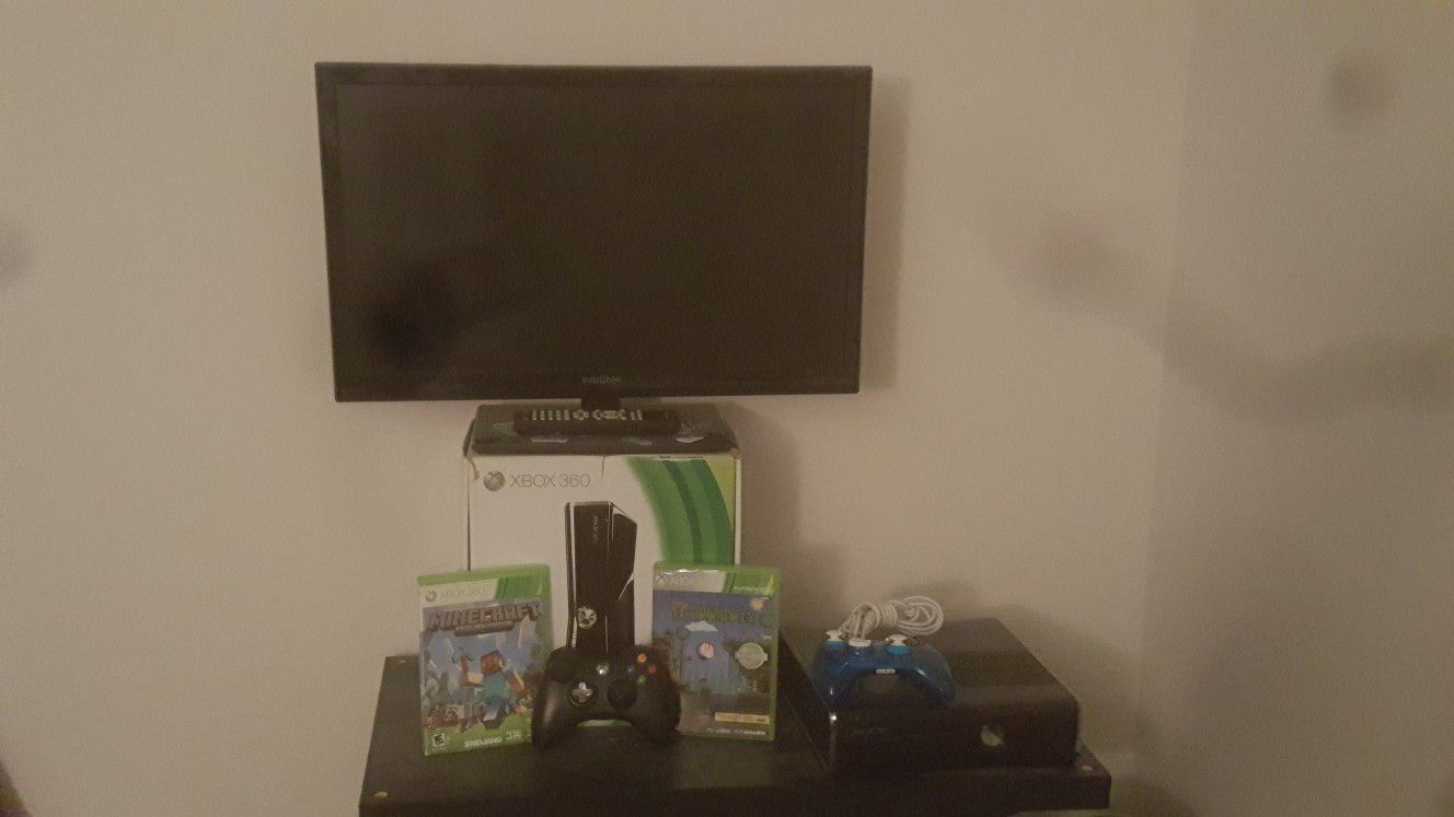 Xbox 360 with HD tv