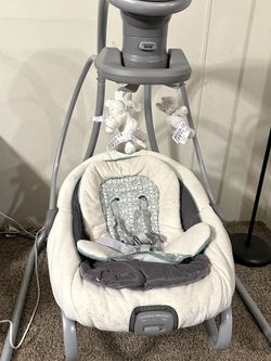 Graco DuetSoothe Swing & Rocker – Perfect Condition