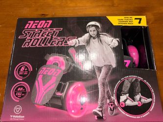 Yvolution Neon Street Roller Sneakers Attachments – Kids Adjustable Size