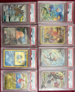 Pokémon Psa slabs