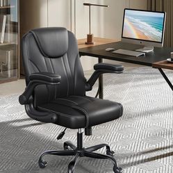 New in box - leather computer office chair