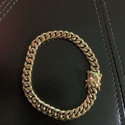 Small cuban link bracelet (8mm)