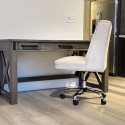 Computer Desk & Office Chair 