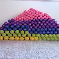 Brand New Neoprene Dumbbells – Full Sets or Bulk Available