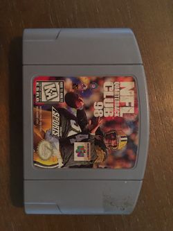 Nintendo n64 nfl quarterback club 98