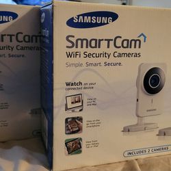 Smart Cam Security Cameras 2 Packs Of 2 $100 Each Pack 