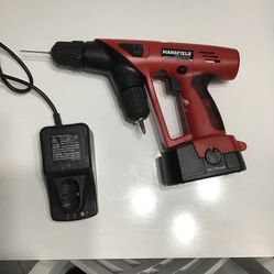Two In one drill Use it as a drill turn the Head to screw gun 25.00$
