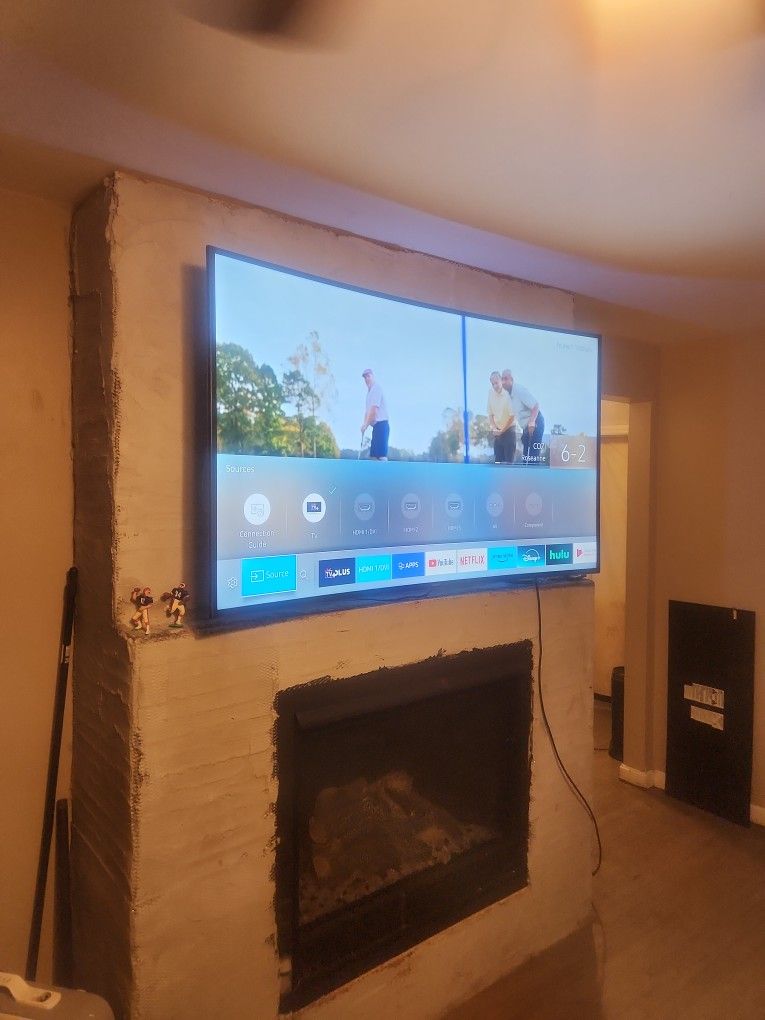 Samsung  65" Cruved 4k Smart Tv