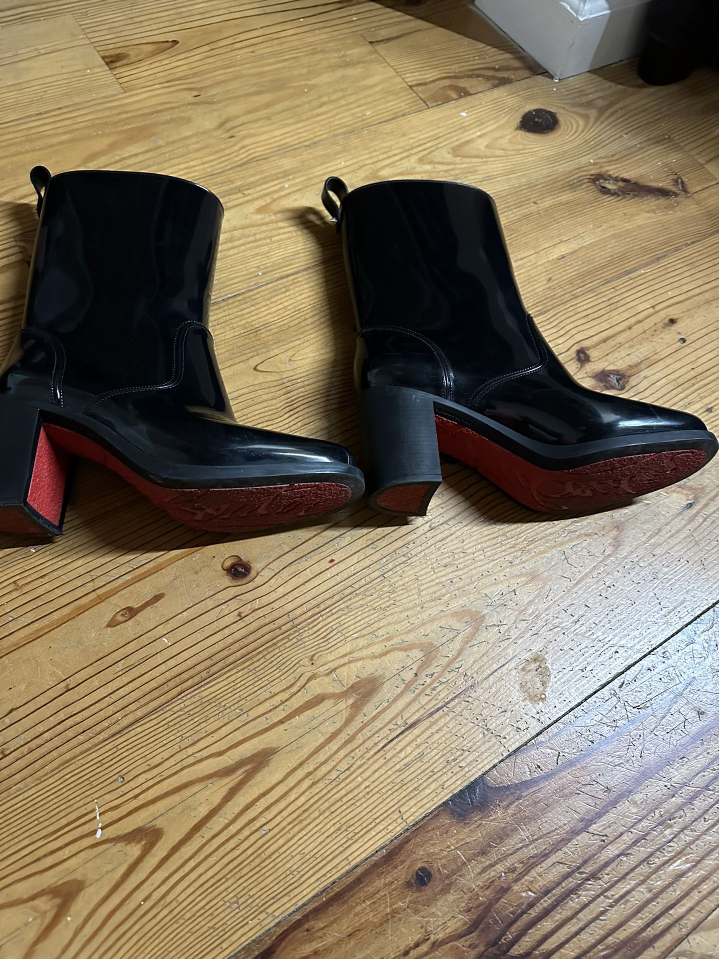 Louboutin Rain boots  Sz. 10