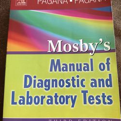 Mosby's Manual Of Diagnostic & Laboratory Try's