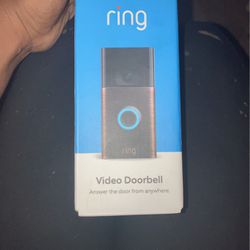 Ring Doorbell Camera 