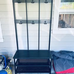 Coat / Shoe Rack With Storage