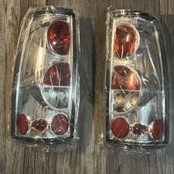 Tail Lights  Chevy  Silverado  1999 To 2006 For Gmc Sierra 1999 To 2002 