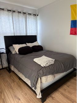 Full Size Bed Frame & Mattress $150