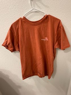 XS oversized burnt orange Roxy shirt