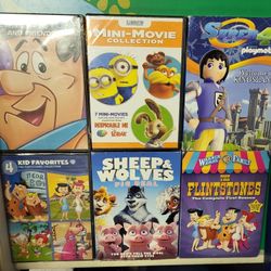 Children's DVDs All New In Plastic 