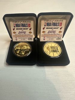 Lakers & Heat 2020 NBA Finals commemorative coin
