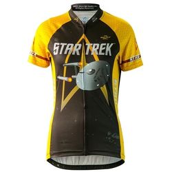 Women's Star Trek "Command" - Gold - Cycling Jersey 2XL New