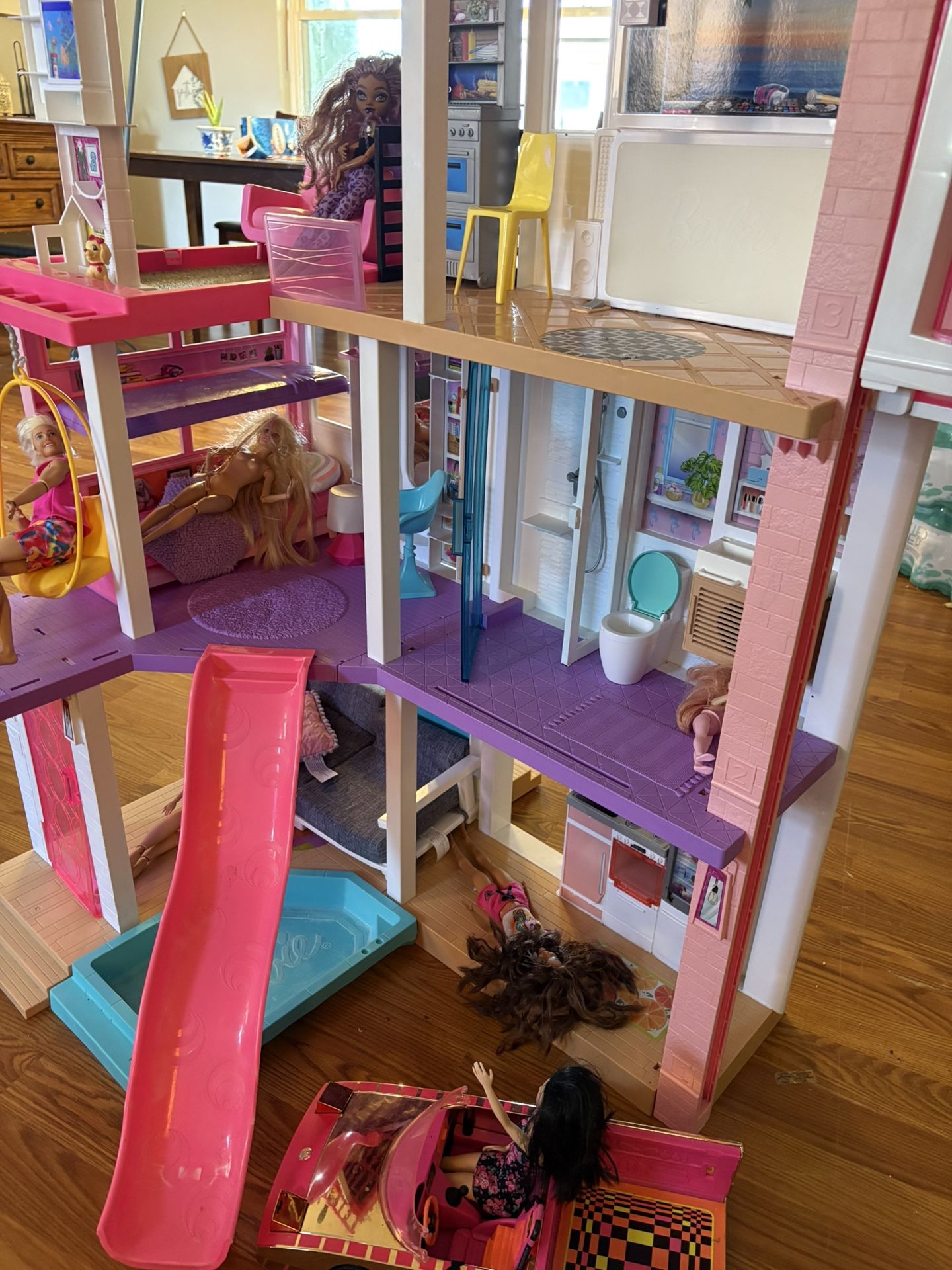 Barbie Dream House With Car and Accessories