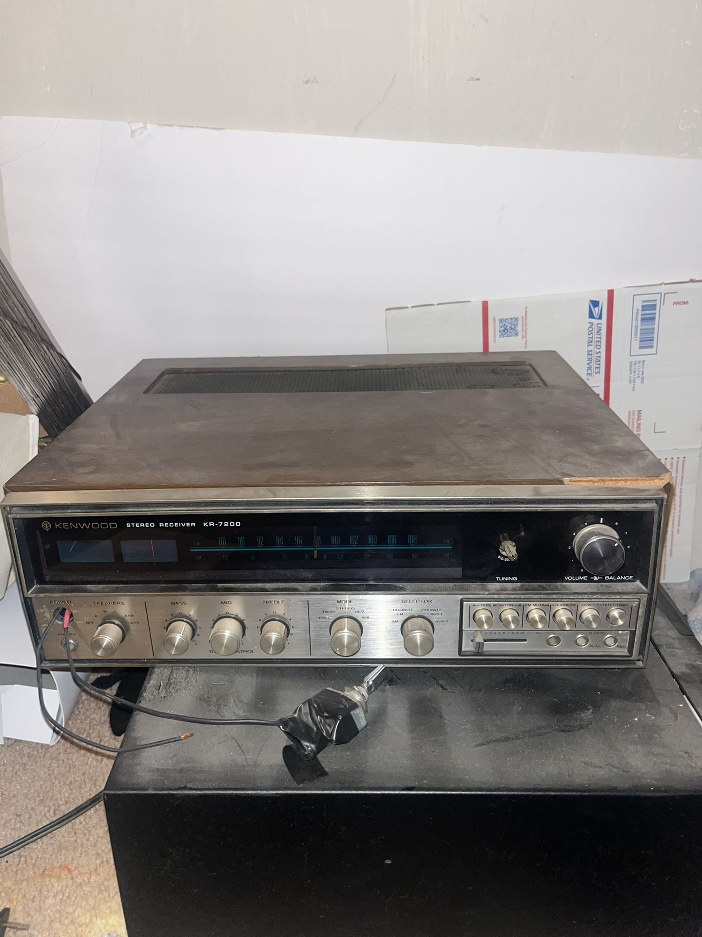 kenwood kr-7200 stereo recever