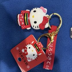 Hello Kitty Kimono Keychain