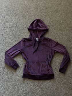 Victoria's Secret PINK Velvet Zip-Up Hoodie