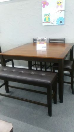Elliot 6pc Dining Set