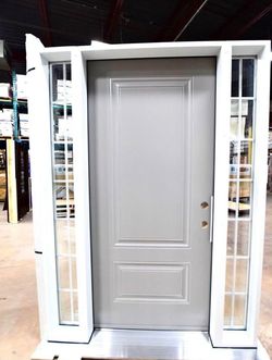 Exterior Entry Door with Sidelights