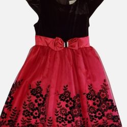 Red & Black Party Dress CHRISTMAS