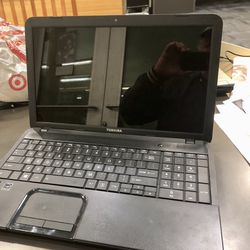 Toshiba satellite C855D Laptop As Is Repair Or Parts