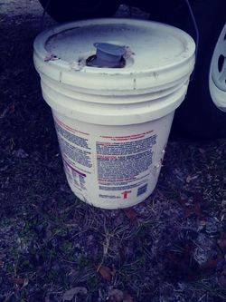 5 gallon empty pail plus lid