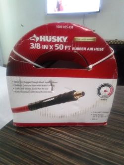 Husky 3/8 IN X 50 FT RUBBER AIR HOSE