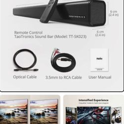 Sound Bar For All Type Of Device With Bluetooth 
