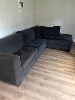 Grey Sectional couch