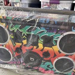 New Bumpboxx Up Rock Pro 1500 Watts NY Graffiti Edition