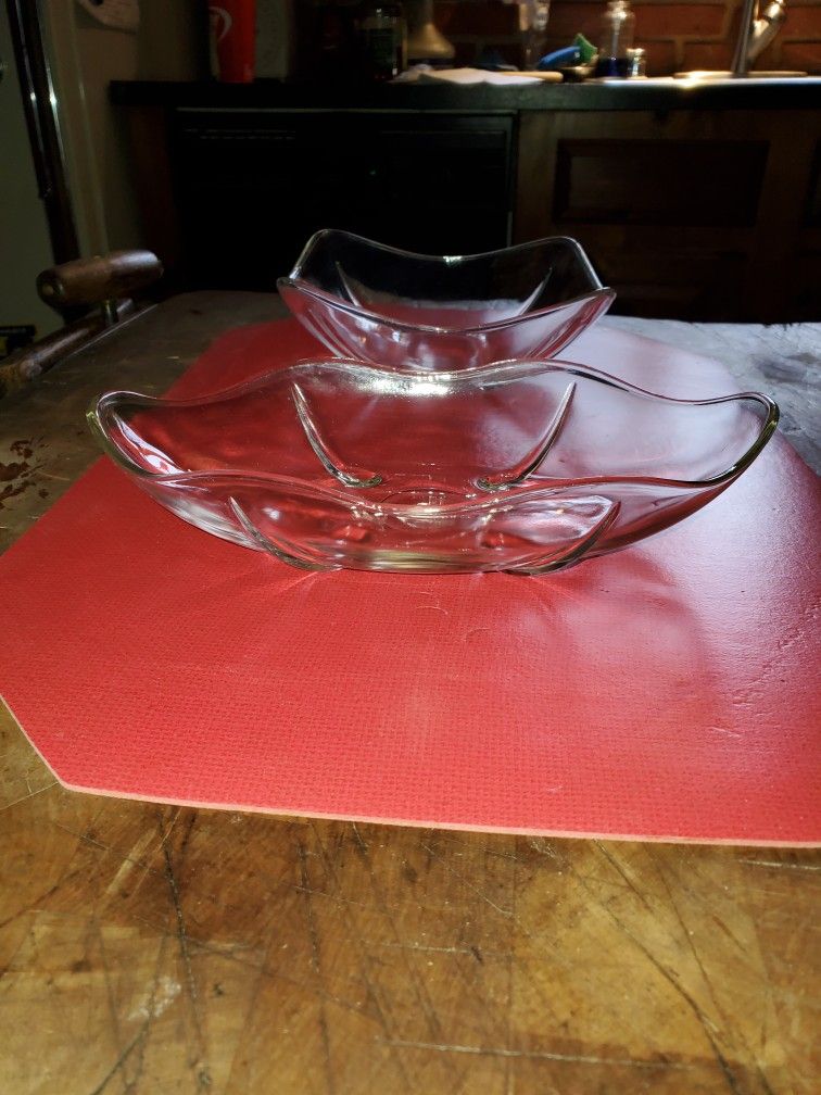 Mid Century Glass Ware