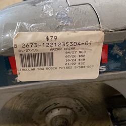Bosch Battery Powered Circular Saw
