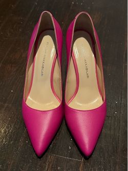 Pink high heels