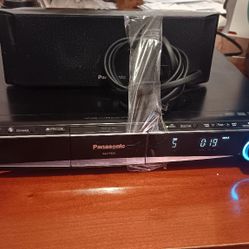 Panasonic 5 Disc Hdmi Dvd/Cd Player W/ Tower Speakers