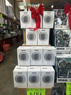 Moxi Showerhead with Wireless Bluetooth Speaker! Waterfall Pressure! Black Friday Deal! 