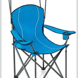 🔥 BRAND NEW Canopy Shade Folding Chair – Heavy-Duty, Cup Holders, Portable
