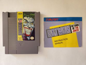 Batman Return Of The Joker (Nintendo NES)