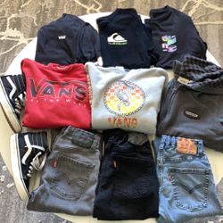 Boys Clothes - Vans & Levi’s 