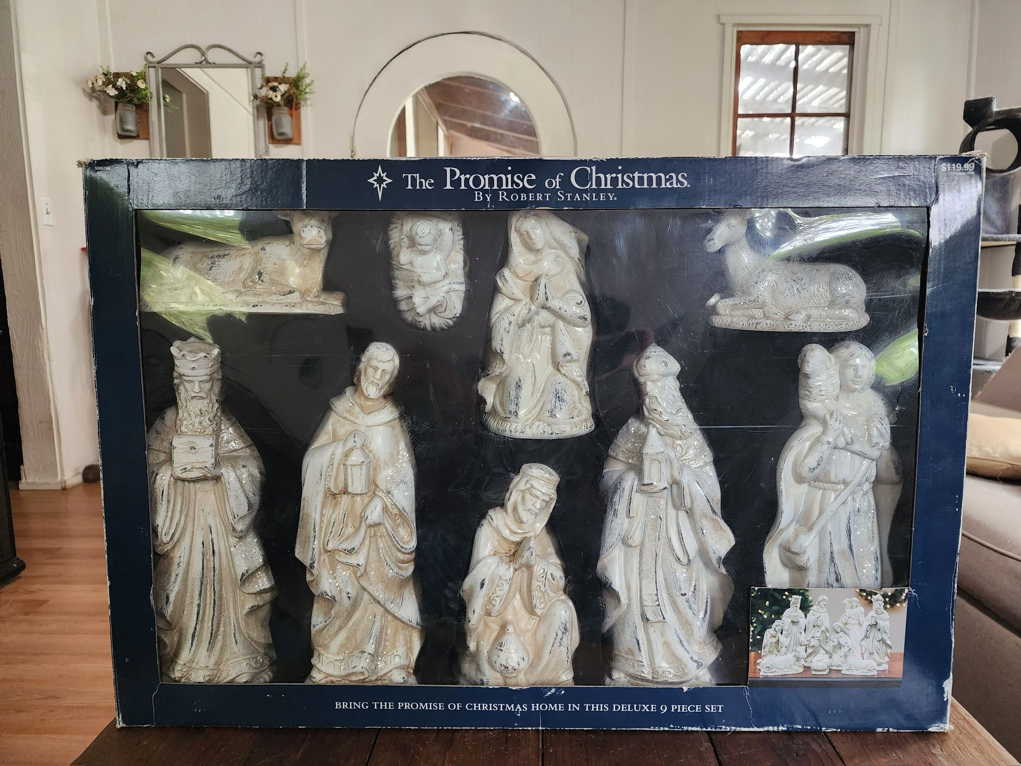 Robert Stanley Nativity Promise Of Christmas Deluxe Large 12” Figures