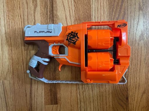 Nerf Zombie Strike FlipFury Blaster